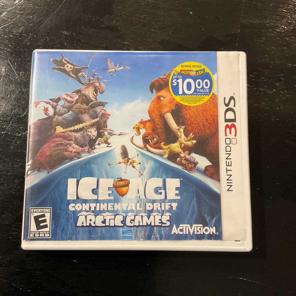 Nintendo 3DS Ice Age Continental Drift Game